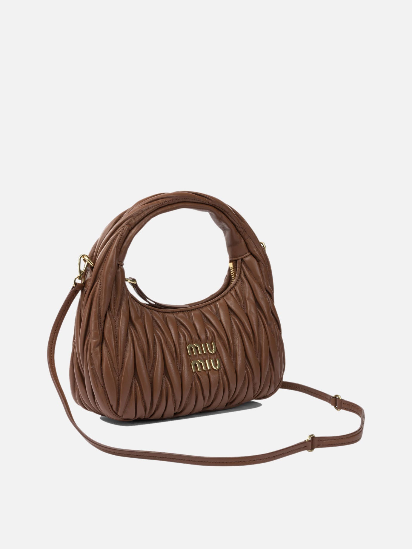 Small bags Logo  Brown - Miu Miu Women | PDP | VIETTI Online Store | thumbnail_2