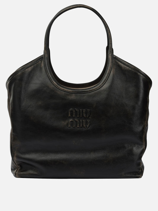 Medium bags 100% lamb leather  Brown - Miu Miu Women | PDP | VIETTI Online Store 
