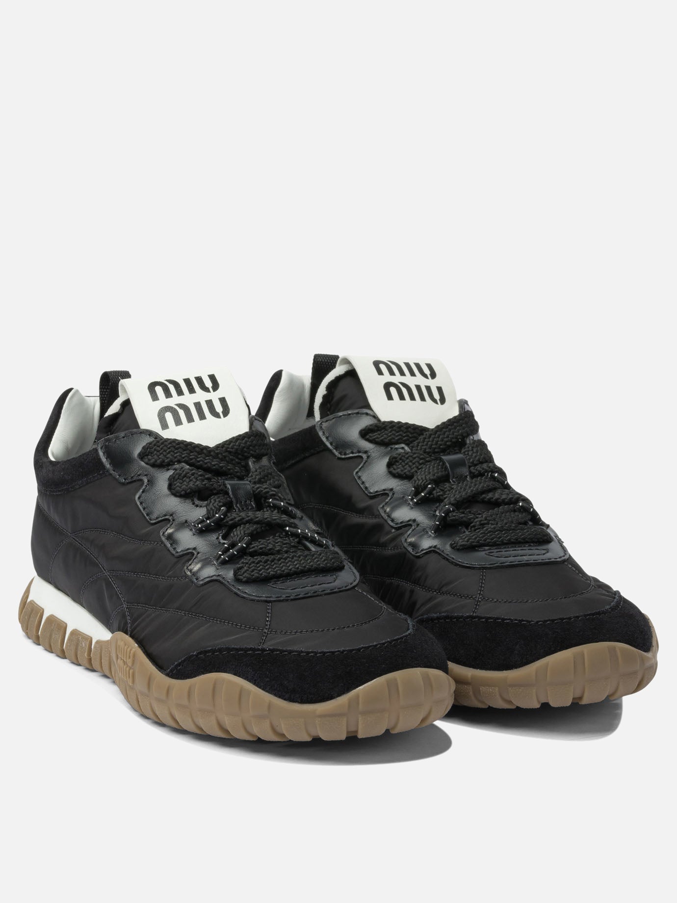 Low top sneakers 5E417E  Black - Miu Miu Women | PDP | VIETTI Online Store | Zoom-Modal_2
