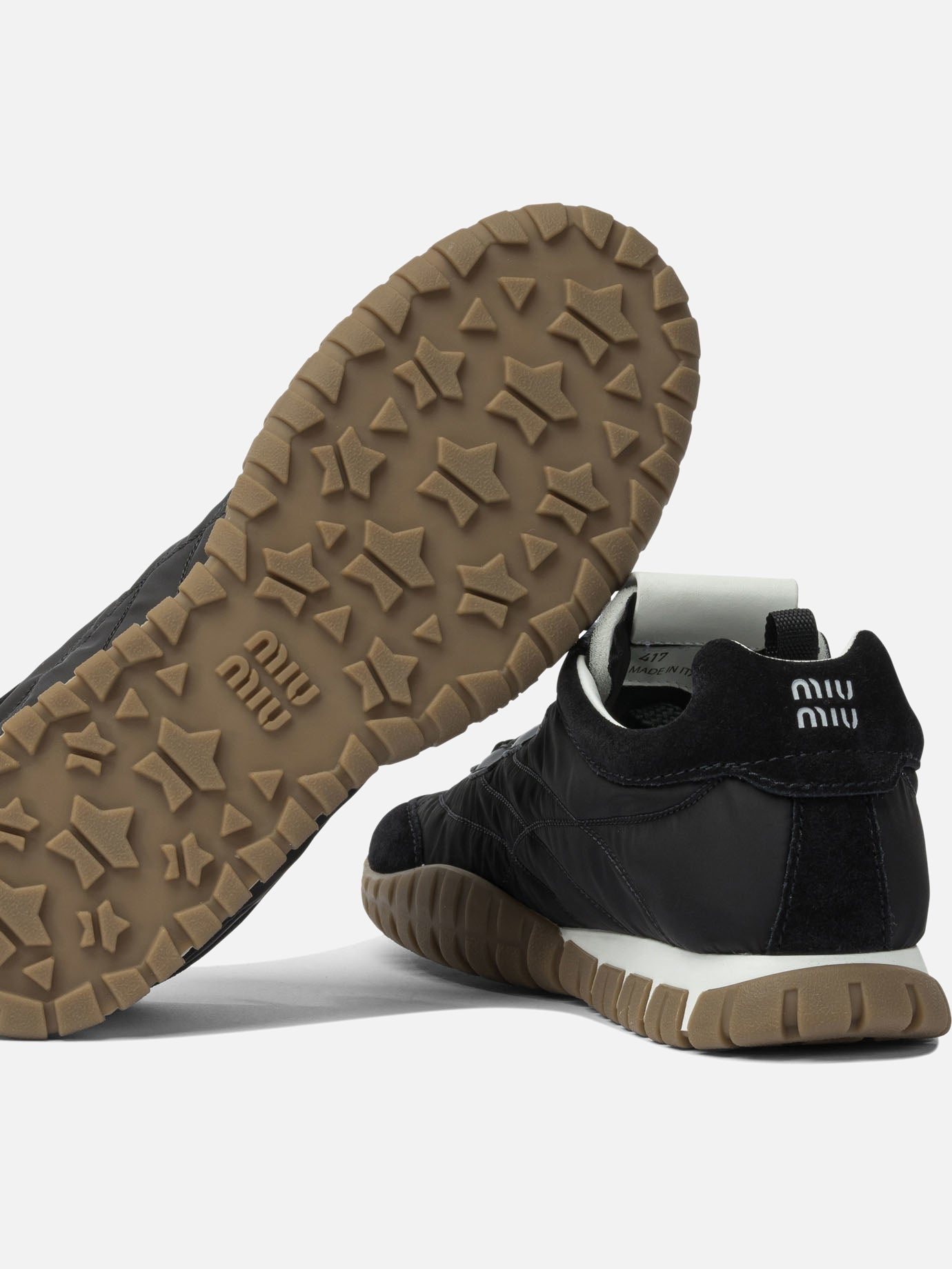 Low top sneakers 5E417E  Black - Miu Miu Women | PDP | VIETTI Online Store | thumbnail_5