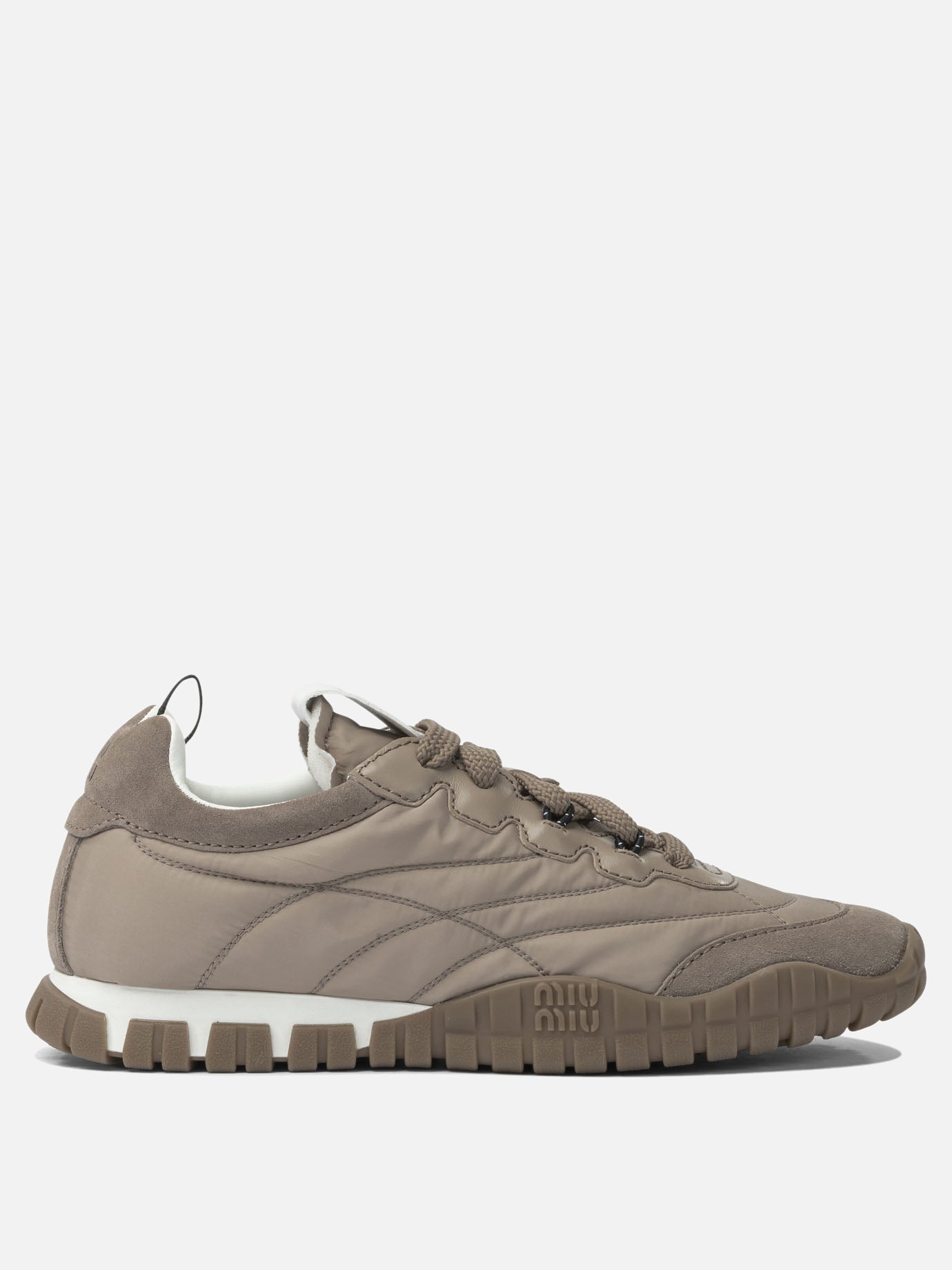 Low top sneakers 5E417E  Pink - Miu Miu Women | PDP | VIETTI Online Store | thumbnail