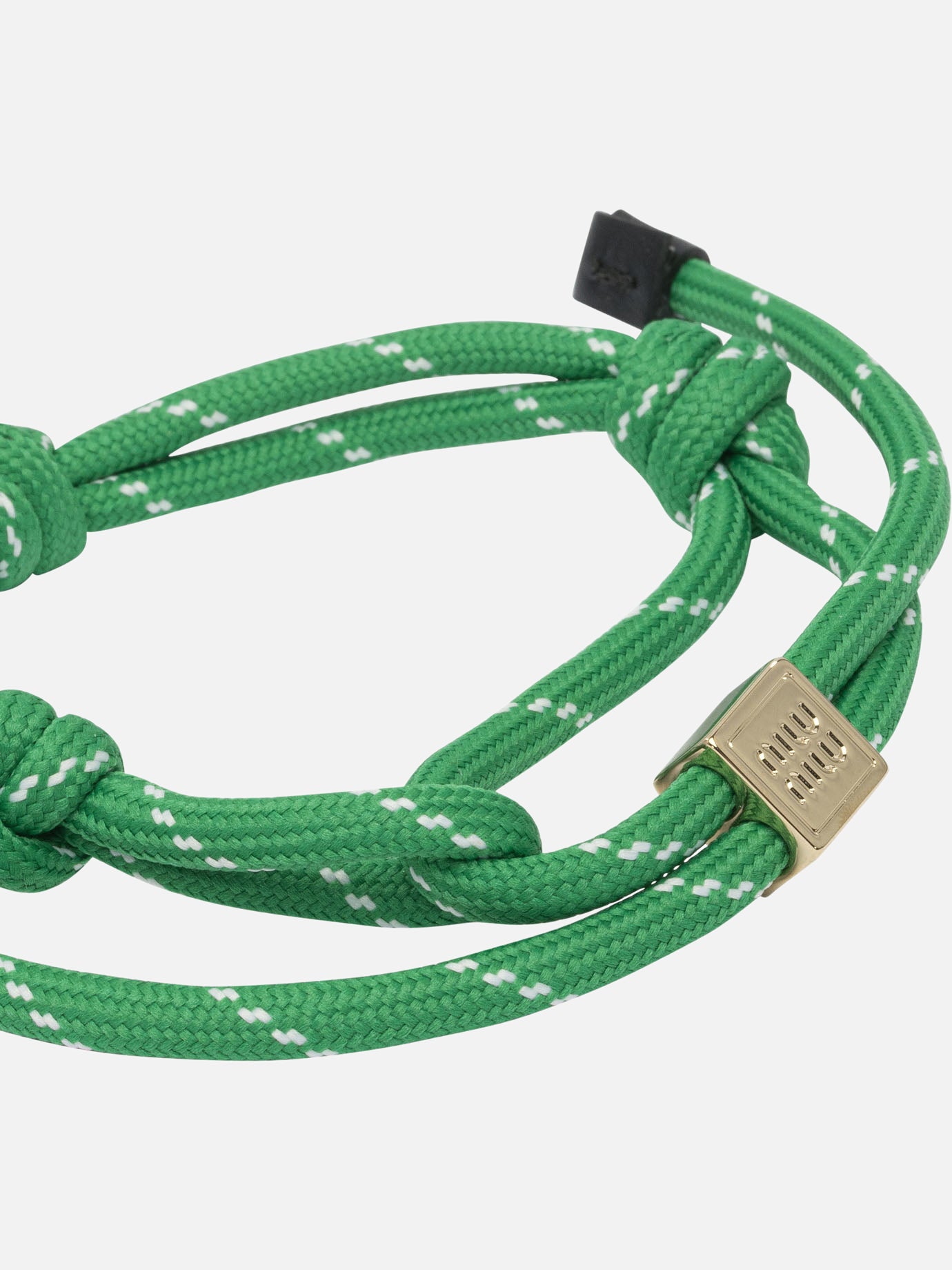 Miu Miu Rope bracelet Green