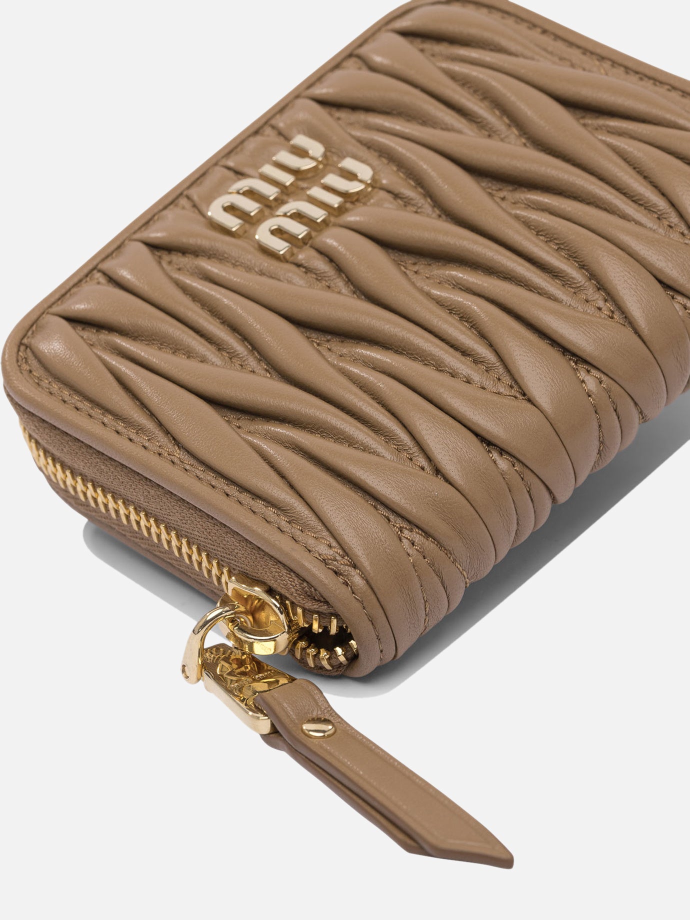 Wallets Logo  Brown - Miu Miu Women | PDP | VIETTI Online Store | Zoom-Modal_4
