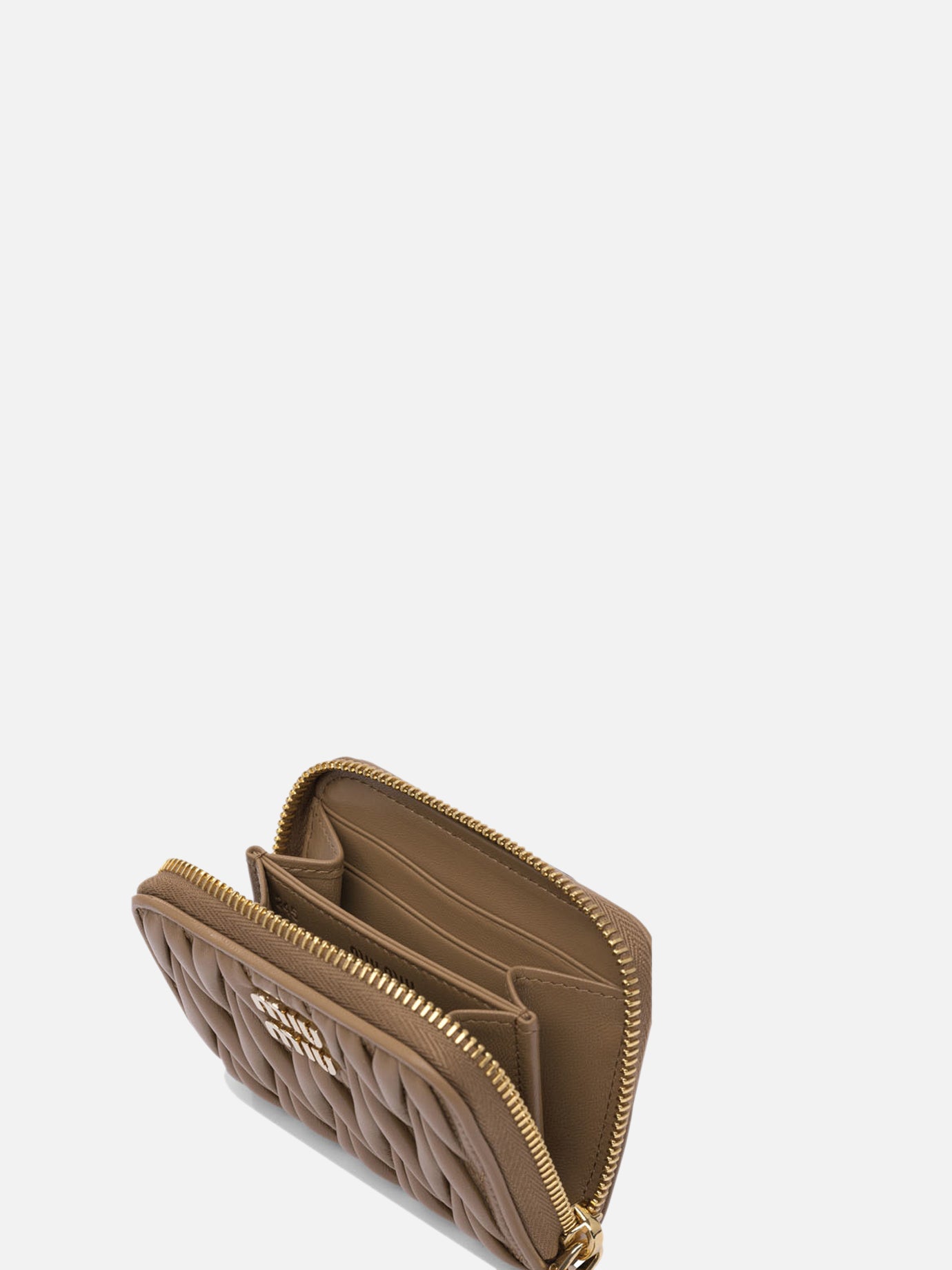 Wallets Logo  Brown - Miu Miu Women | PDP | VIETTI Online Store | Zoom-Modal_5
