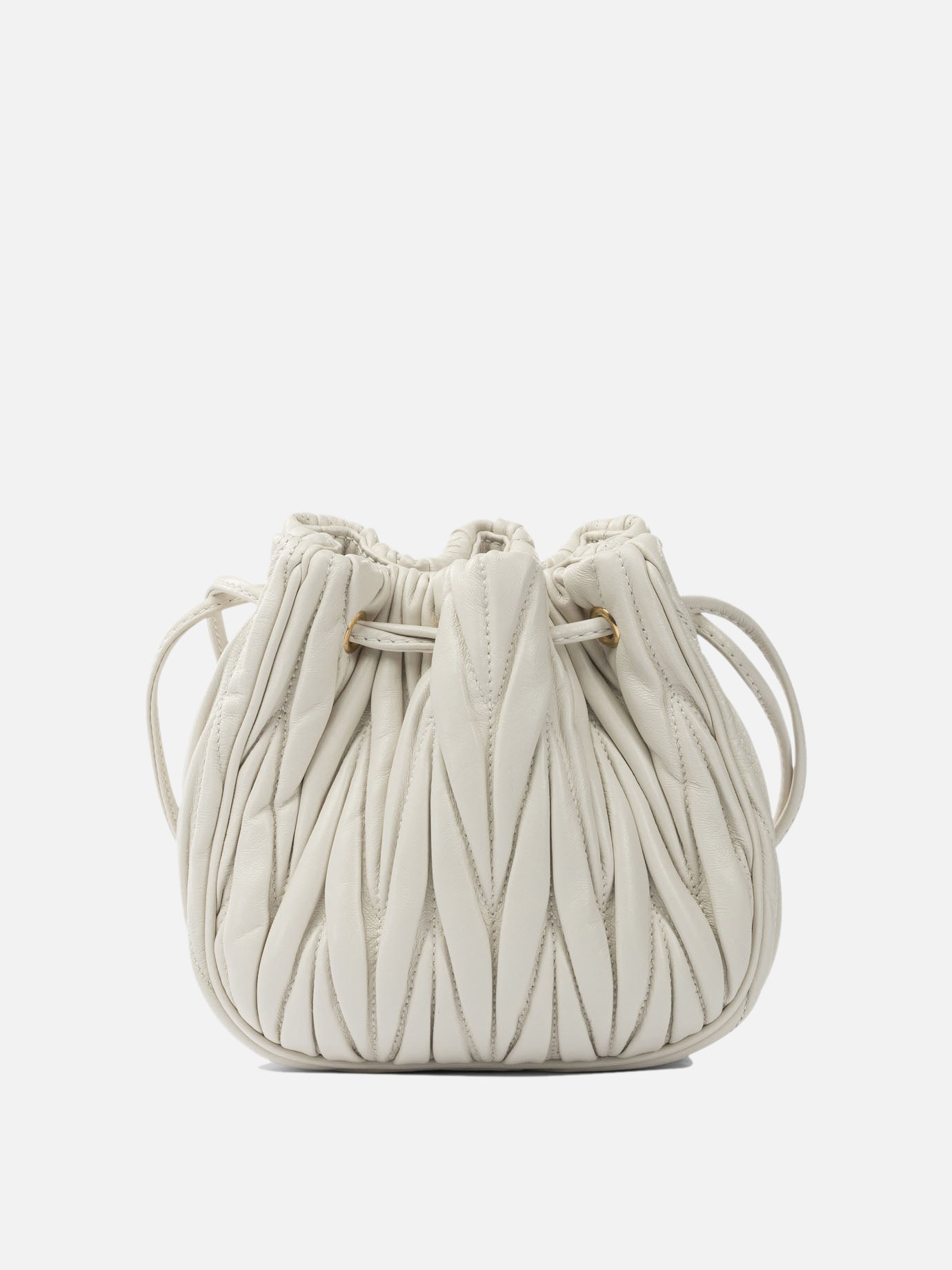 Mini bags 100% lamb leather  White - Miu Miu Women | PDP | VIETTI Online Store | Zoom-Modal_3
