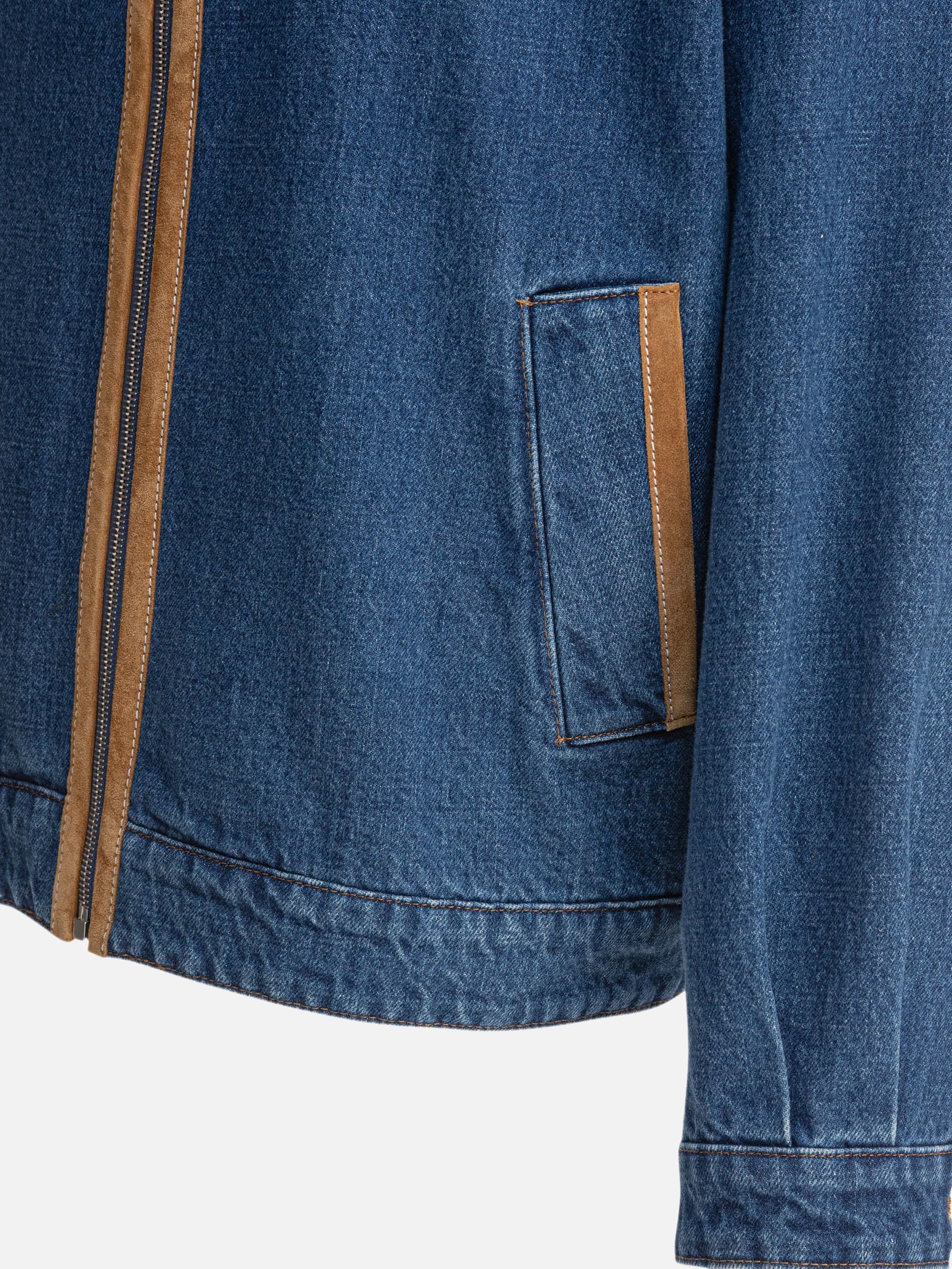Overshirt jackets Logo  Light blue - Miu Miu Women | PDP | VIETTI Online Store | Zoom-Modal_4
