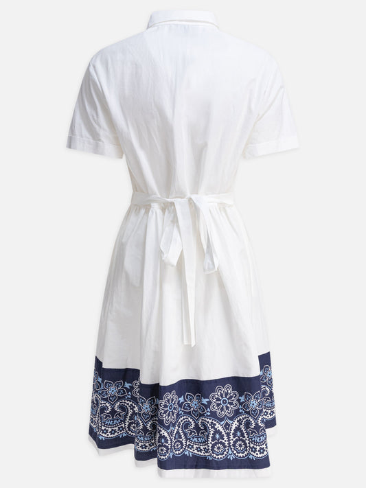 Midi dresses Paisley  White - Miu Miu Women | PLP | VIETTI Online Store | 2
