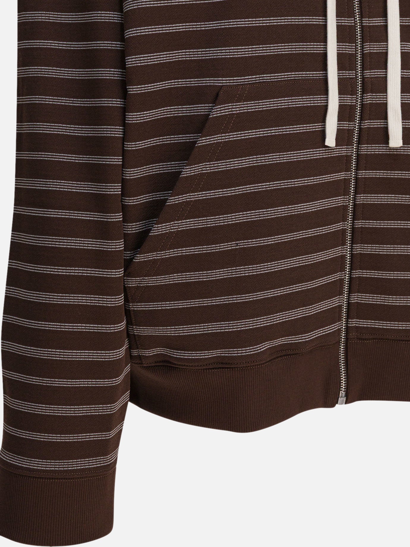 Full zip sweatshirts Logo  Brown - Miu Miu Women | PDP | VIETTI Online Store | Zoom-Modal_4
