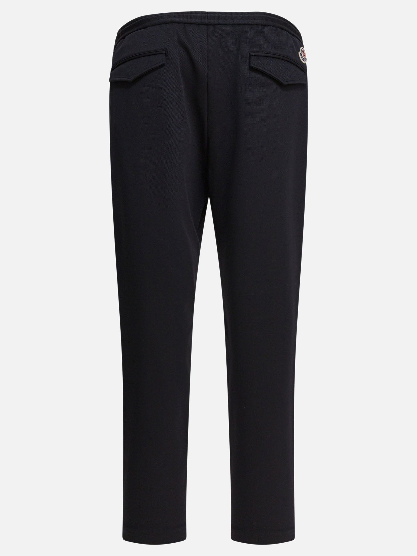 Sport trousers Solid colour  Black - Moncler Men | PDP | VIETTI Online Store | Zoom-Modal_2
