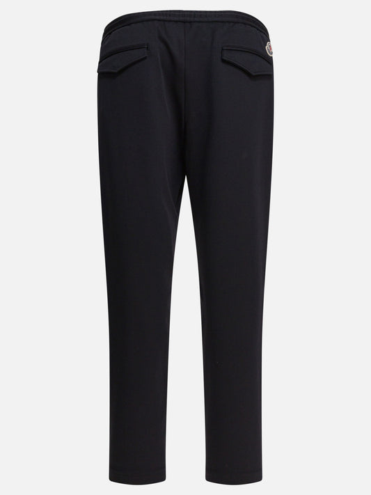 Sport trousers Solid colour  Black - Moncler Men | PLP | VIETTI Online Store | 2
