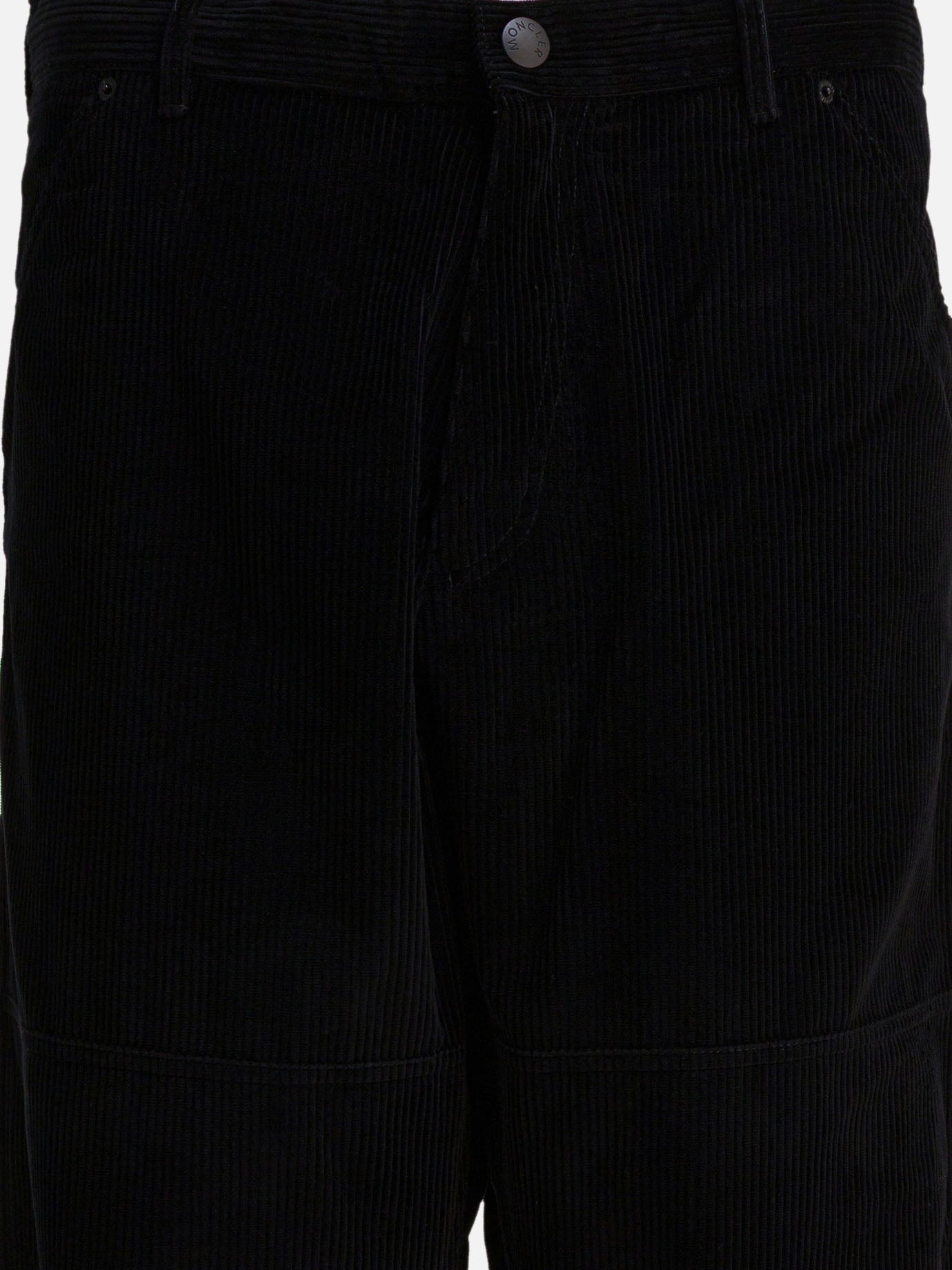 Leisure trousers Solid colour  Black - Moncler Men | PDP | VIETTI Online Store | thumbnail_3