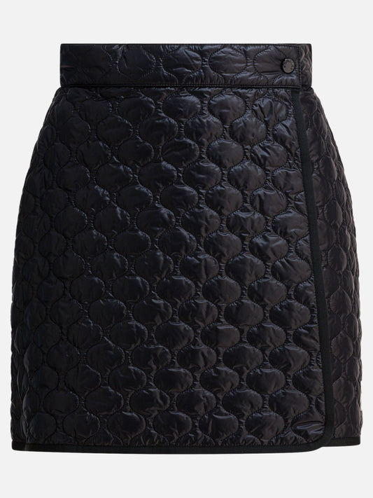 Midi skirts Logo  Black - Moncler Women | PDP | VIETTI Online Store 
