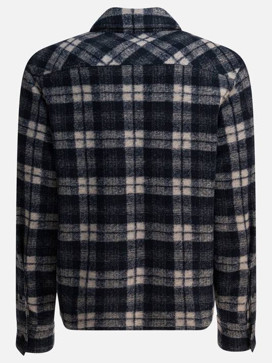 Overshirt jackets Check  Grey - Moncler Men | PLP | VIETTI Online Store | 2
