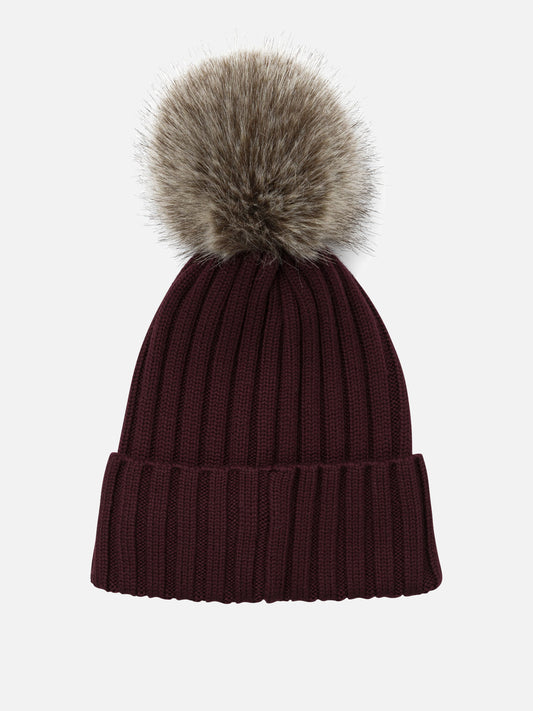 Beanies Logo  Brown - Moncler Women | PDP | VIETTI Online Store | 2
