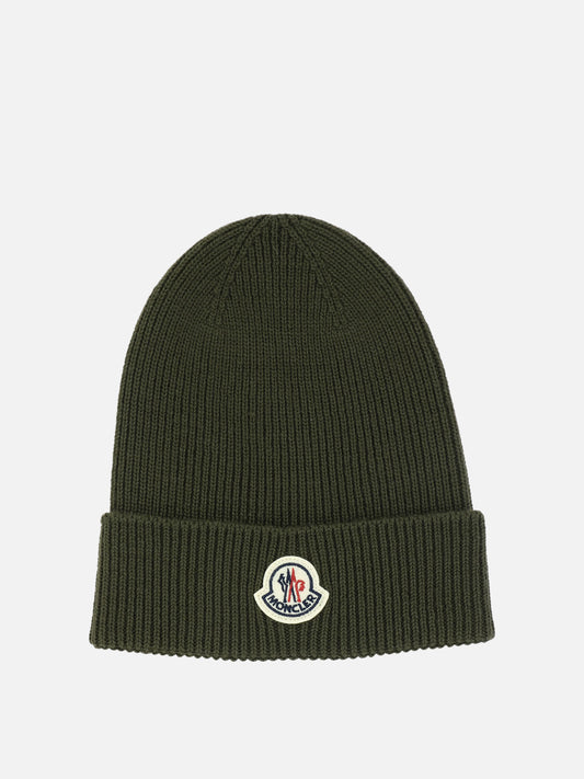Beanies Logo  Green - Moncler Men | PDP | VIETTI Online Store 
