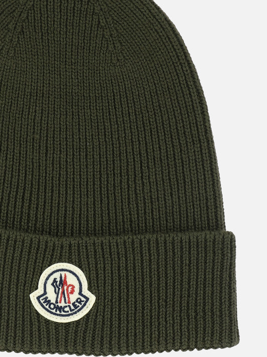 Beanies Logo  Green - Moncler Men | PDP | VIETTI Online Store | 2
