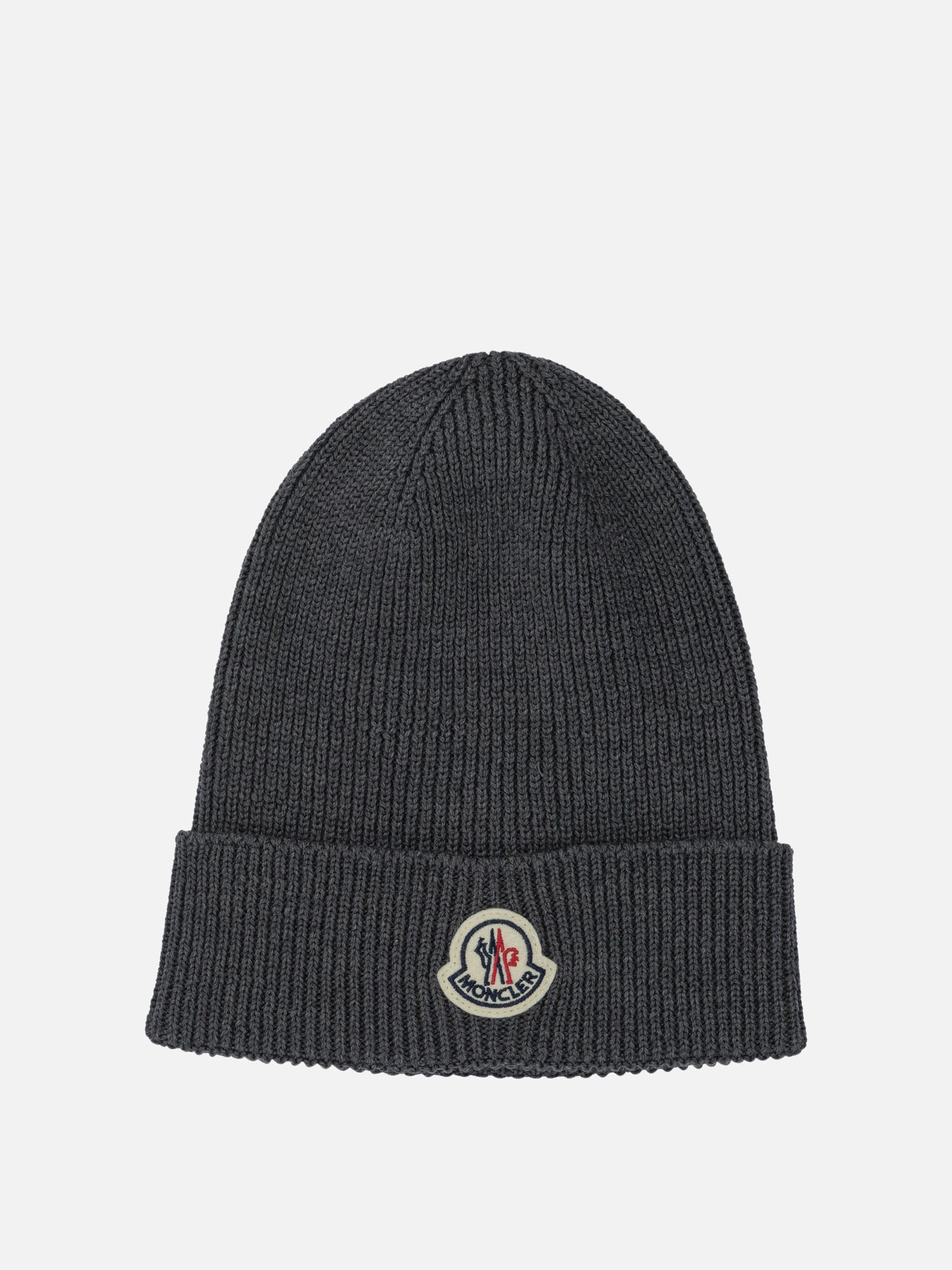 Beanies Logo  Grey - Moncler Men | PDP | VIETTI Online Store | thumbnail