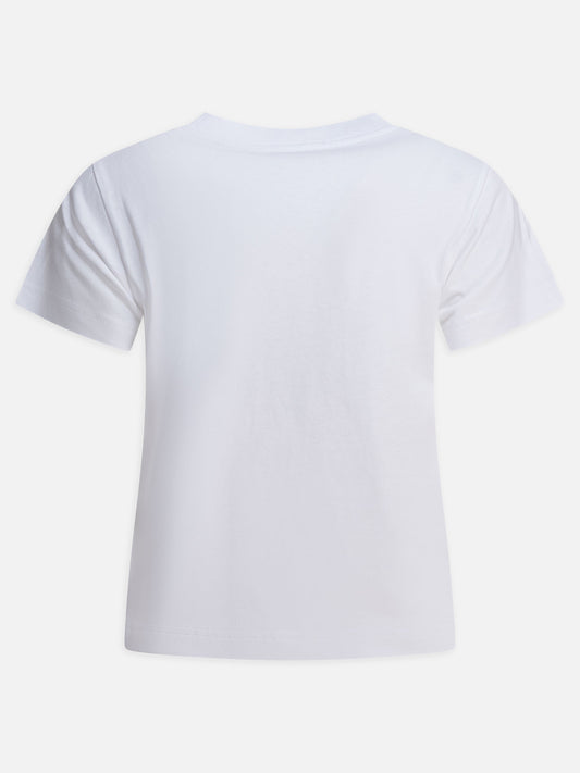 Crewneck t-shirts Logo  White - Moncler Women | PLP | VIETTI Online Store | 2
