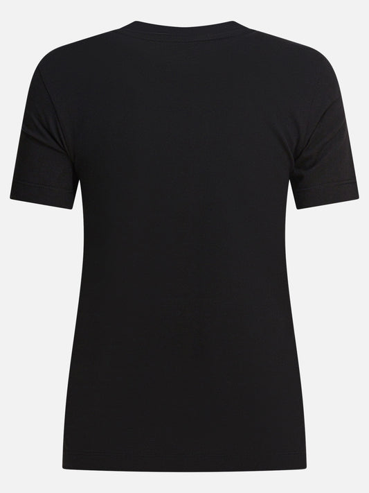Crewneck t-shirts Logo  Black - Moncler Women | PLP | VIETTI Online Store | 2
