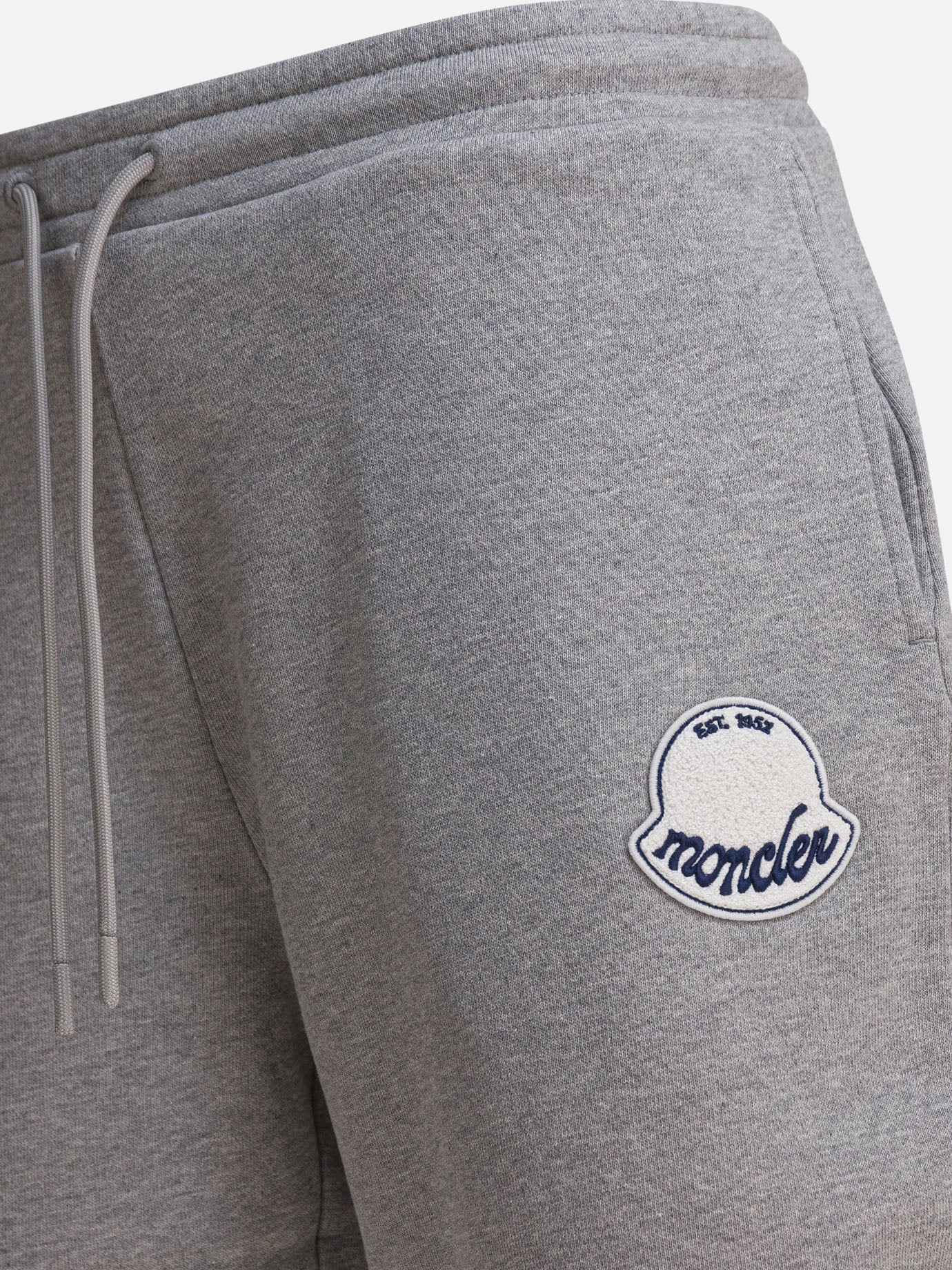 Sweat shorts Logo  Grey - Moncler Men | PDP | VIETTI Online Store | thumbnail_4