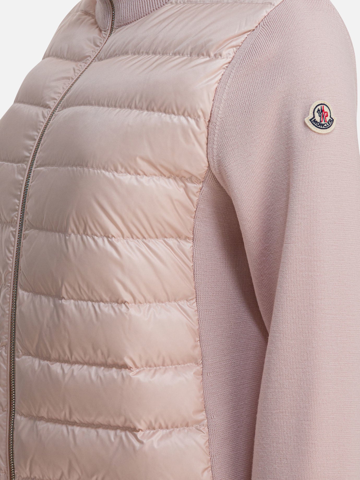 Quilted & Utility Jackets Logo  Pink - Moncler Women | PDP | VIETTI Online Store | thumbnail_4