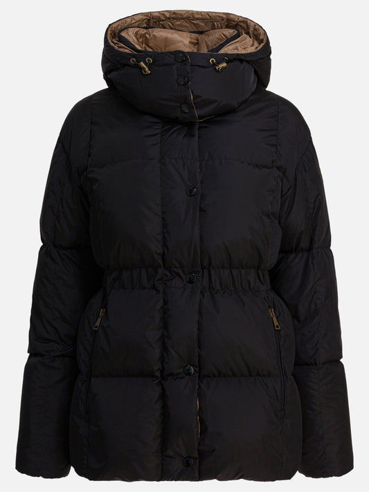 Down jackets Logo  Black - Moncler Women | PLP | VIETTI Online Store 
