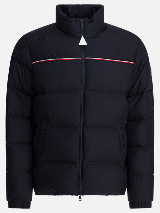 Down jackets Logo  Blue - Moncler Men | PLP | VIETTI Online Store 
