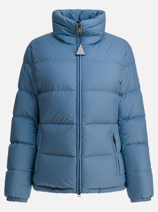 Down jackets Logo  Light blue - Moncler Women | PLP | VIETTI Online Store 
