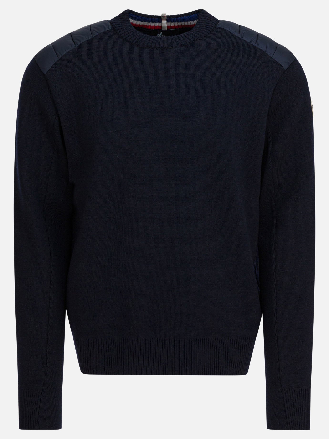 Crewneck sweaters Logo  Blue - Moncler Grenoble Men | PDP | VIETTI Online Store | thumbnail