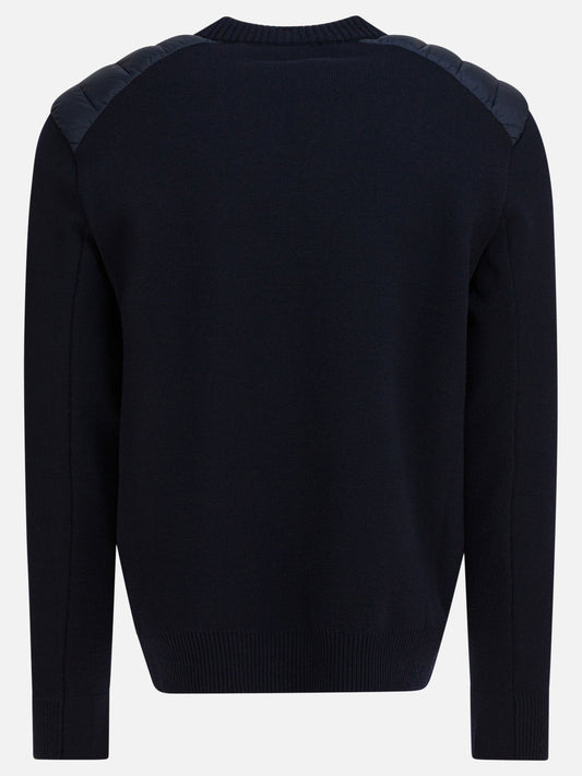 Crewneck sweaters Logo  Blue - Moncler Grenoble Men | PDP | VIETTI Online Store | 2
