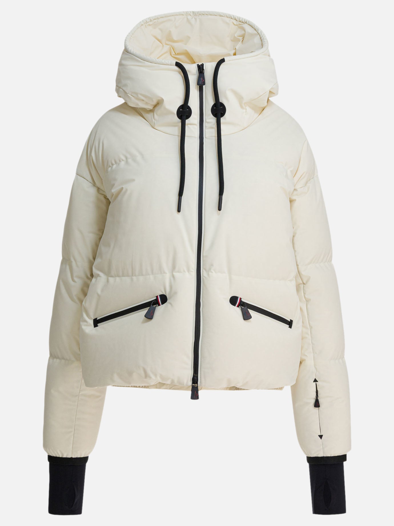 Down jackets Logo  White - Moncler Grenoble Women | PDP | VIETTI Online Store | Zoom-Modal
