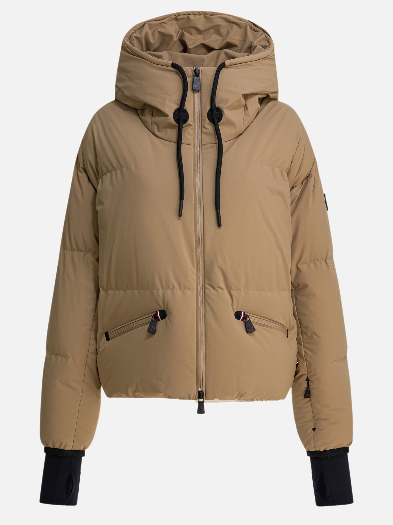 Down jackets Logo  Beige - Moncler Grenoble Women | PDP | VIETTI Online Store | thumbnail
