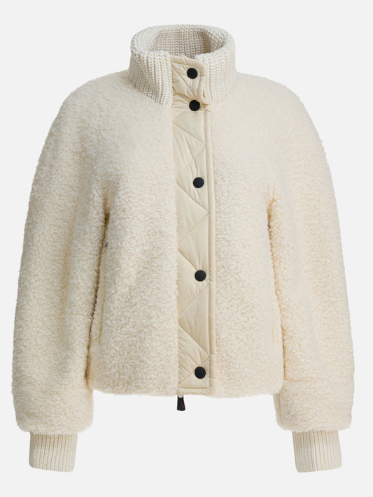 Down jackets Logo  White - Moncler Grenoble Women | PLP | VIETTI Online Store 
