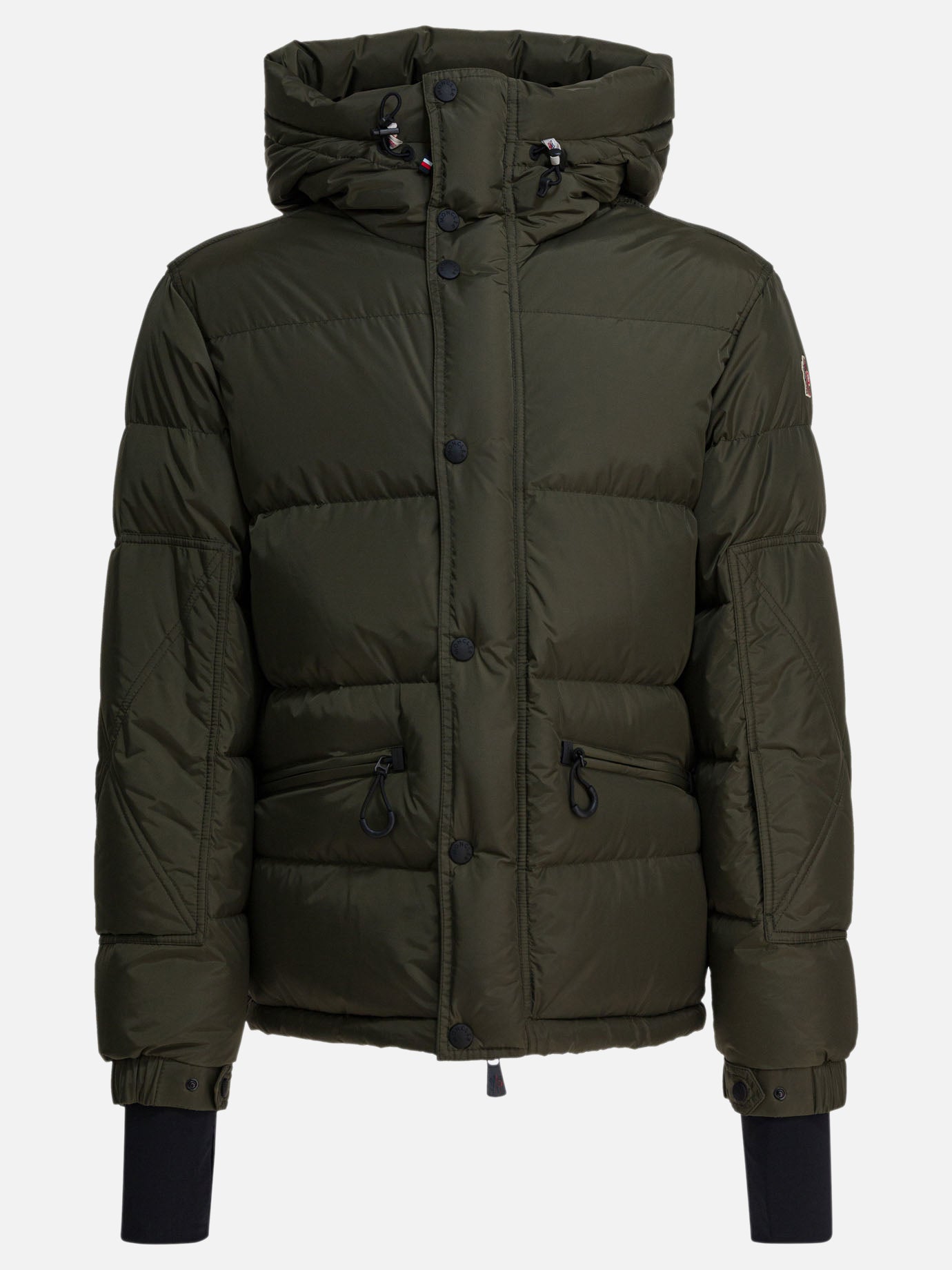 Down jackets Logo  Green - Moncler Grenoble Men | PDP | VIETTI Online Store | thumbnail