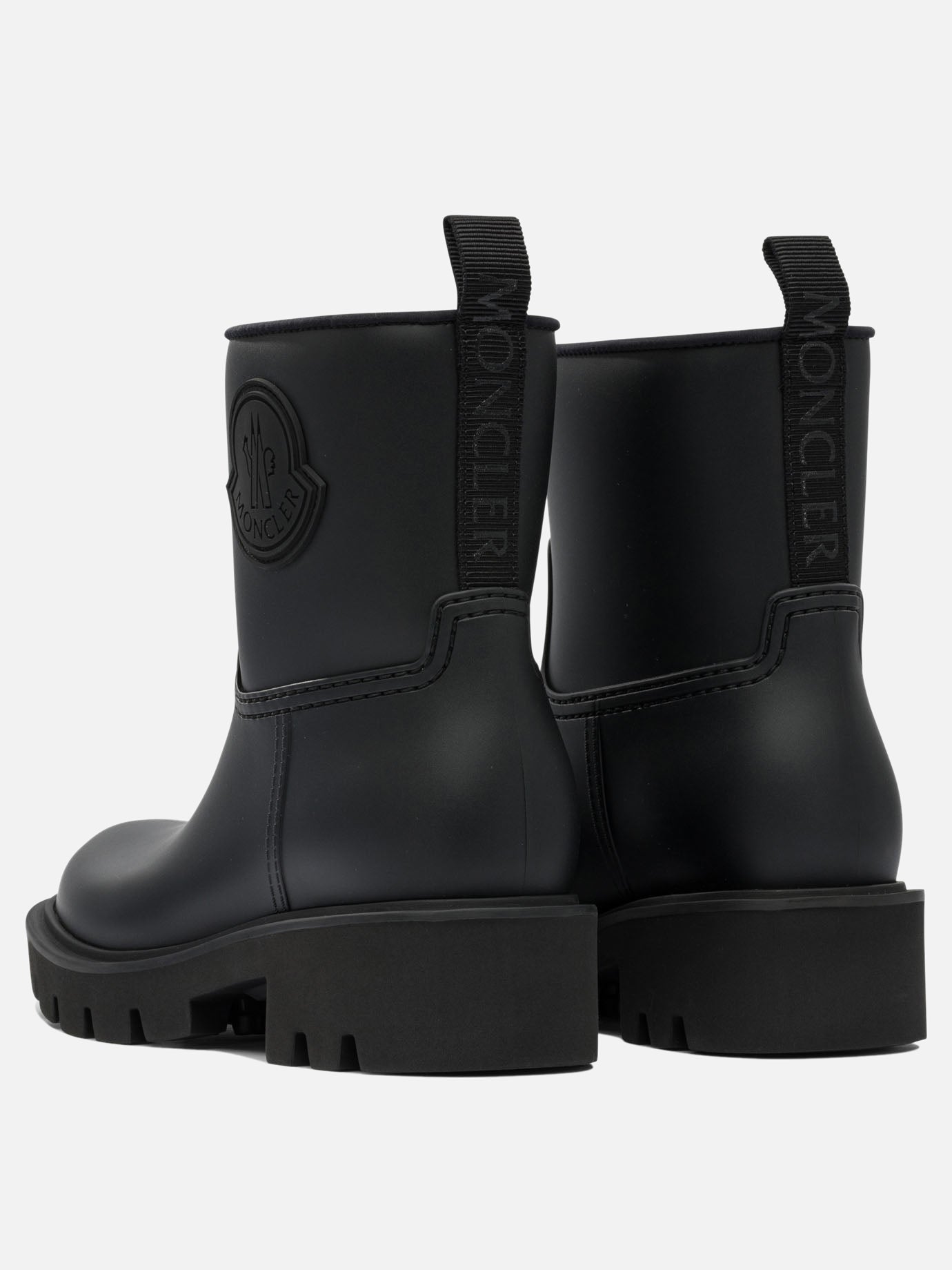 Rain boots 100% pvc - 100% rubber  Black - Moncler Women | PDP | VIETTI Online Store | Zoom-Modal_4
