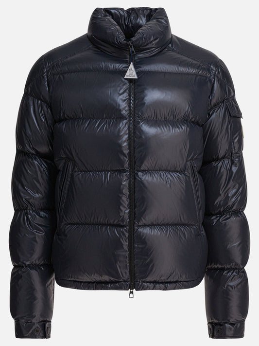 Down jackets Solid colour  Black - Moncler Men | PLP | VIETTI Online Store 
