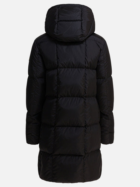 Down coats Logo  Black - Moncler Women | PLP | VIETTI Online Store | 2
