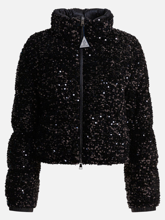 Down jackets Solid colour  Black - Moncler Women | PDP | VIETTI Online Store 
