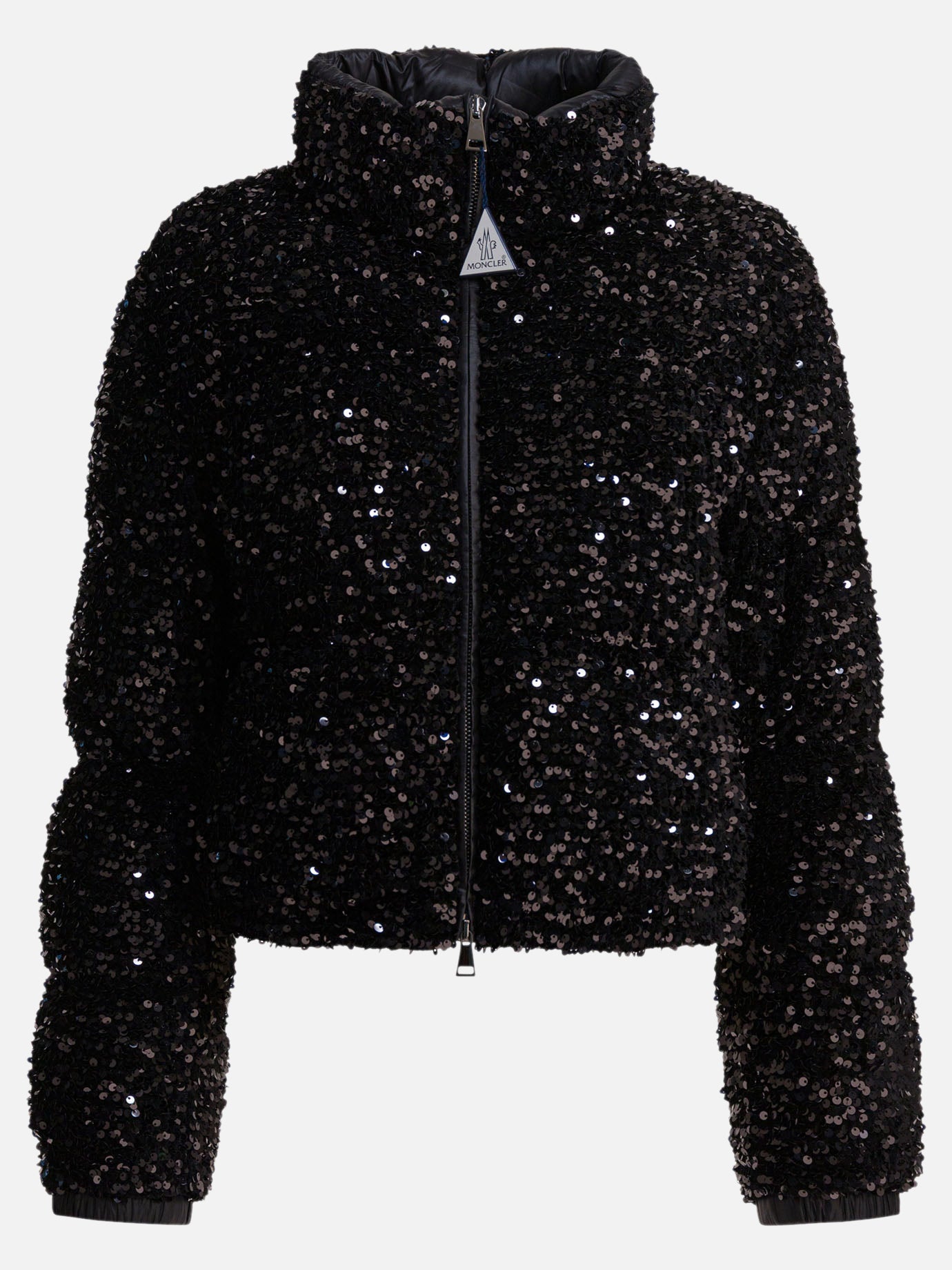 Down jackets Solid colour  Black - Moncler Women | PDP | VIETTI Online Store | Zoom-Modal
