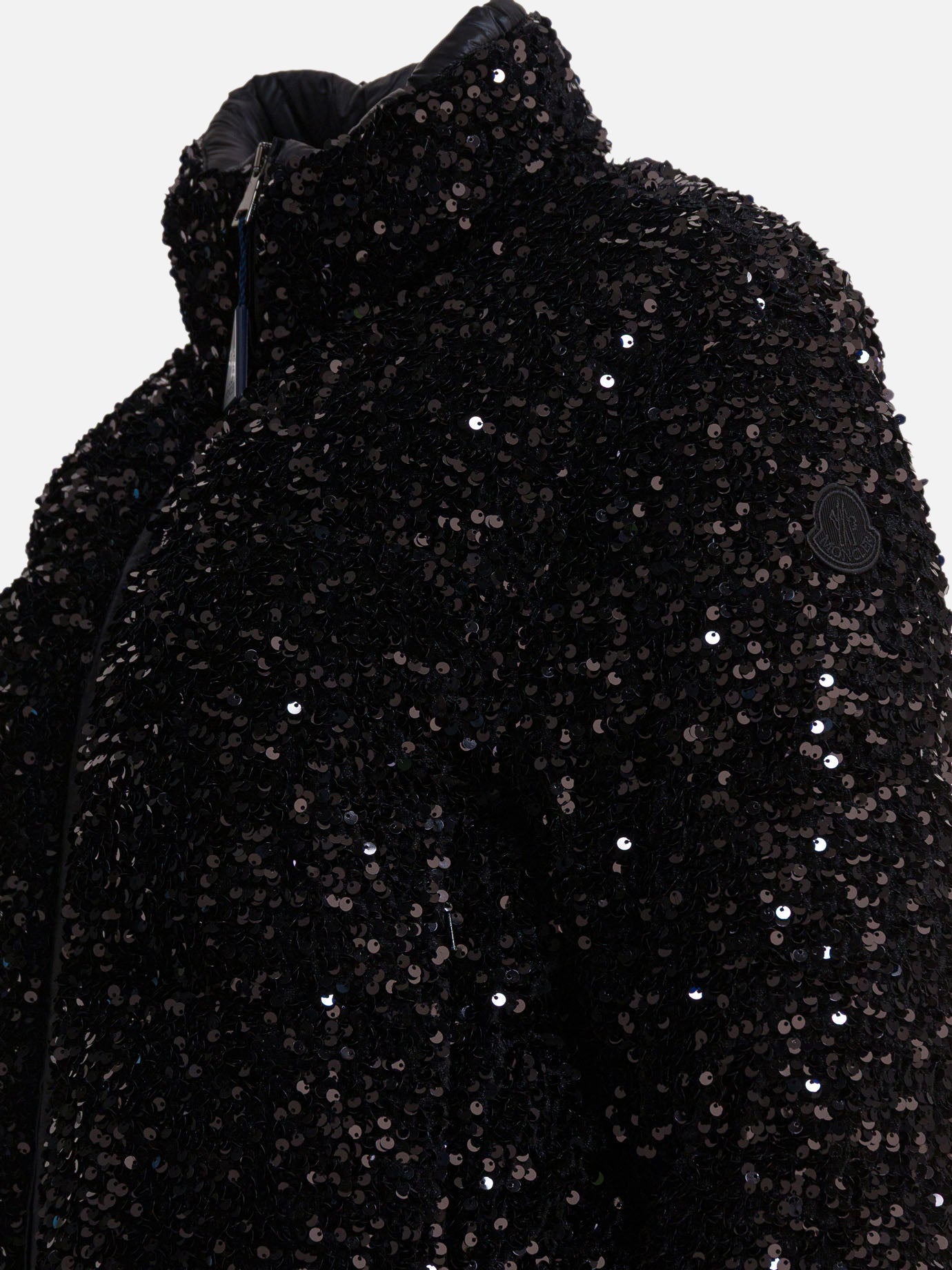 Down jackets Solid colour  Black - Moncler Women | PDP | VIETTI Online Store | Zoom-Modal_4
