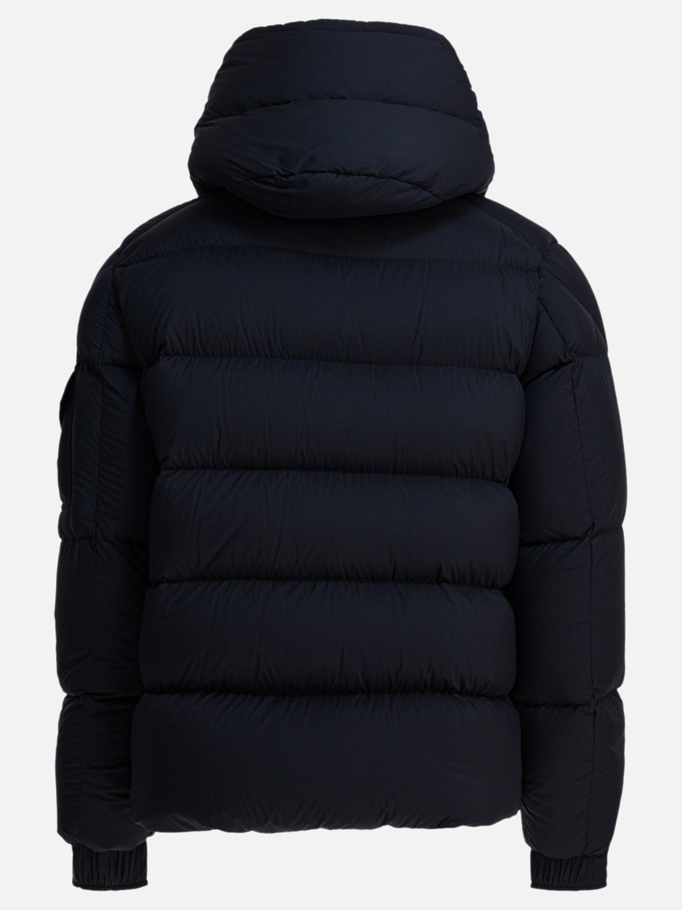 Down jackets Solid colour  Blue - Moncler Men | PDP | VIETTI Online Store | Zoom-Modal_2
