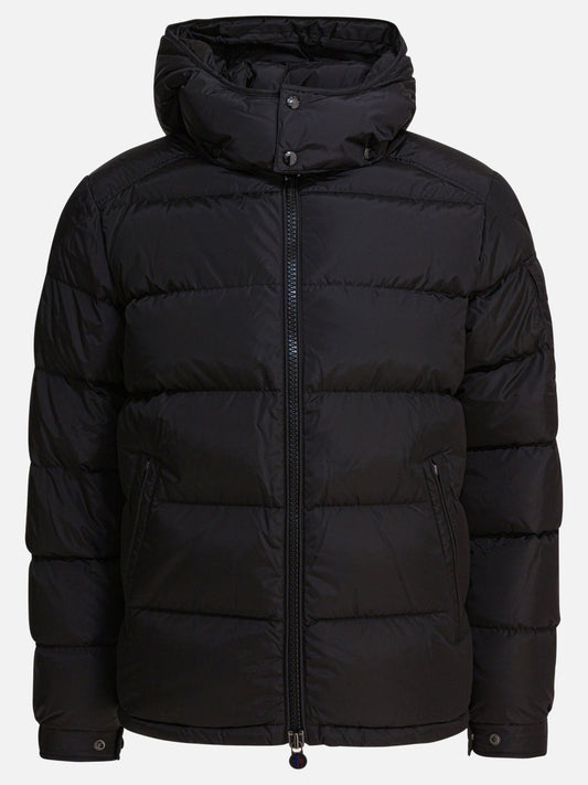Down jackets Solid colour  Black - Moncler Men | PLP | VIETTI Online Store 
