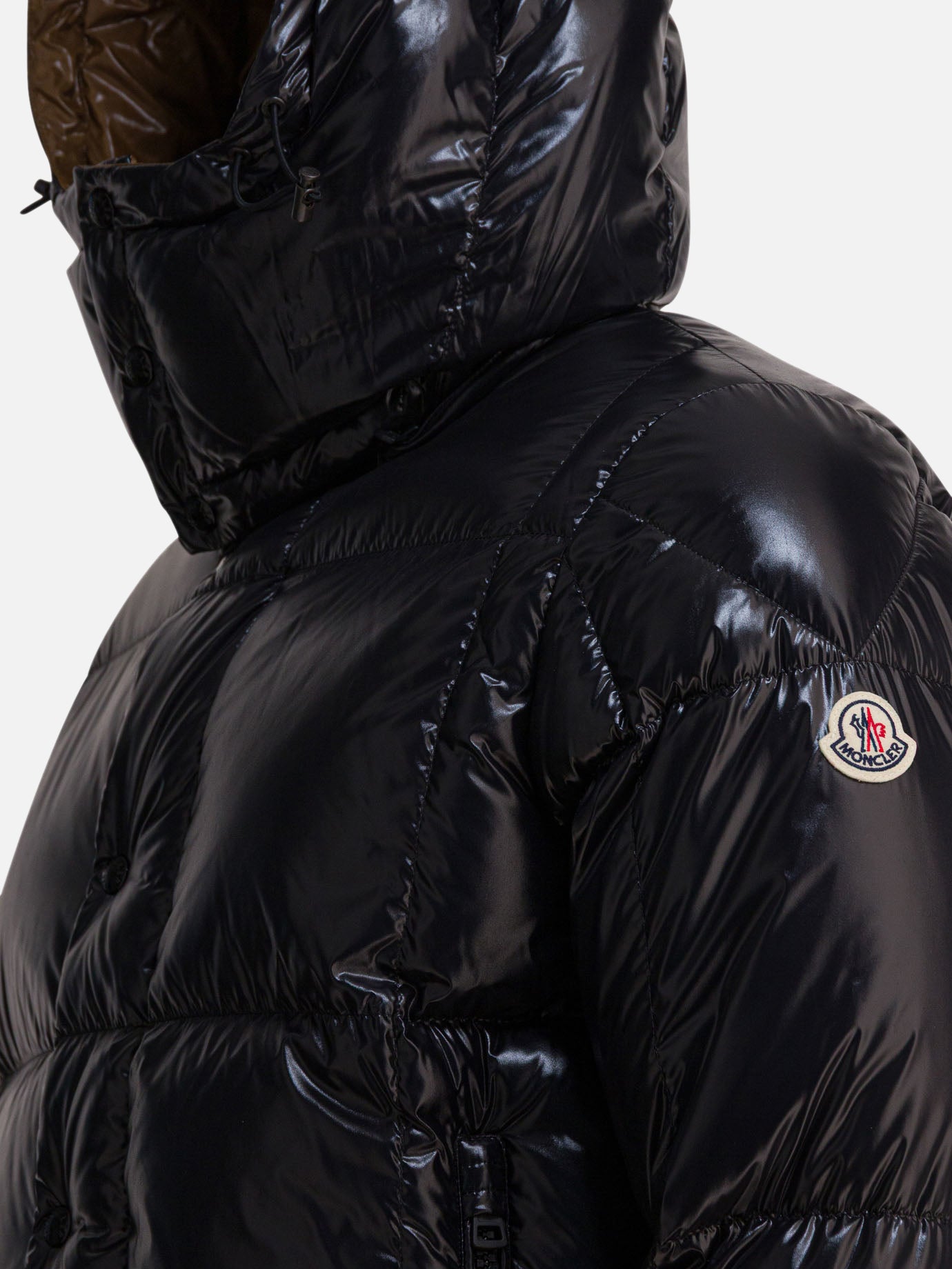 Down jackets Solid colour  Black - Moncler Men | PDP | VIETTI Online Store | thumbnail_4