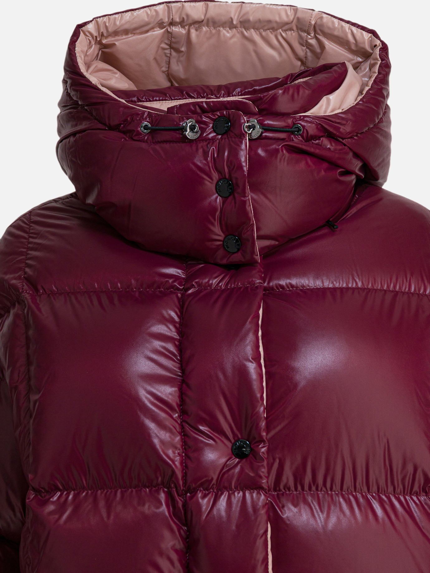 Down jackets Logo  Bordeaux - Moncler Women | PDP | VIETTI Online Store | thumbnail_3