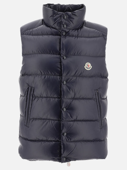 Vest jackets Logo  Blue - Moncler Men | PLP | VIETTI Online Store 
