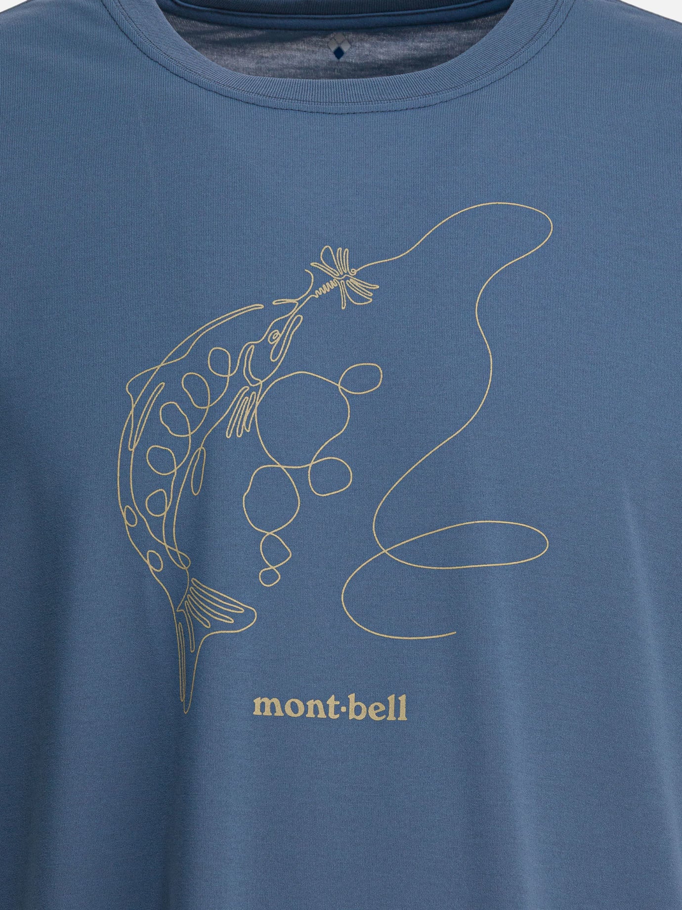 Crewneck t-shirts Print  Blue - Montbell Men | PDP | VIETTI Online Store | thumbnail_3