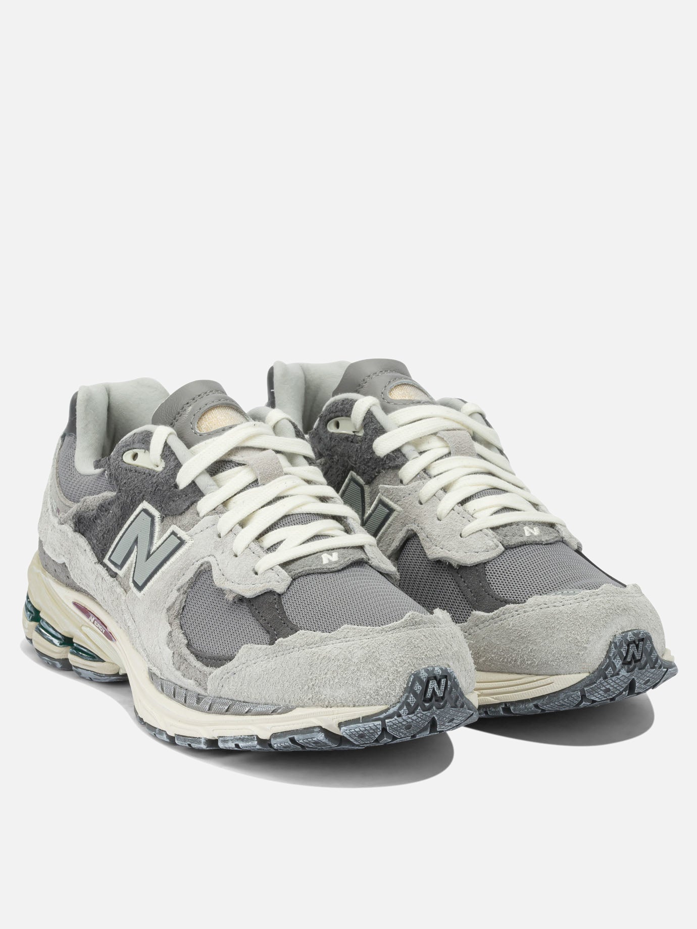 Low top sneakers 50% mesh 50% leather - 100% rubber  Grey - New Balance Men | PDP | VIETTI Online Store | Zoom-Modal_2
