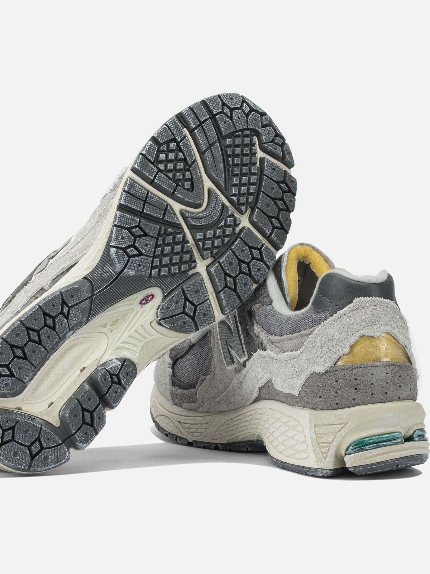 Low top sneakers 50% mesh 50% leather - 100% rubber  Grey - New Balance Men | PDP | VIETTI Online Store | Zoom-Modal_5
