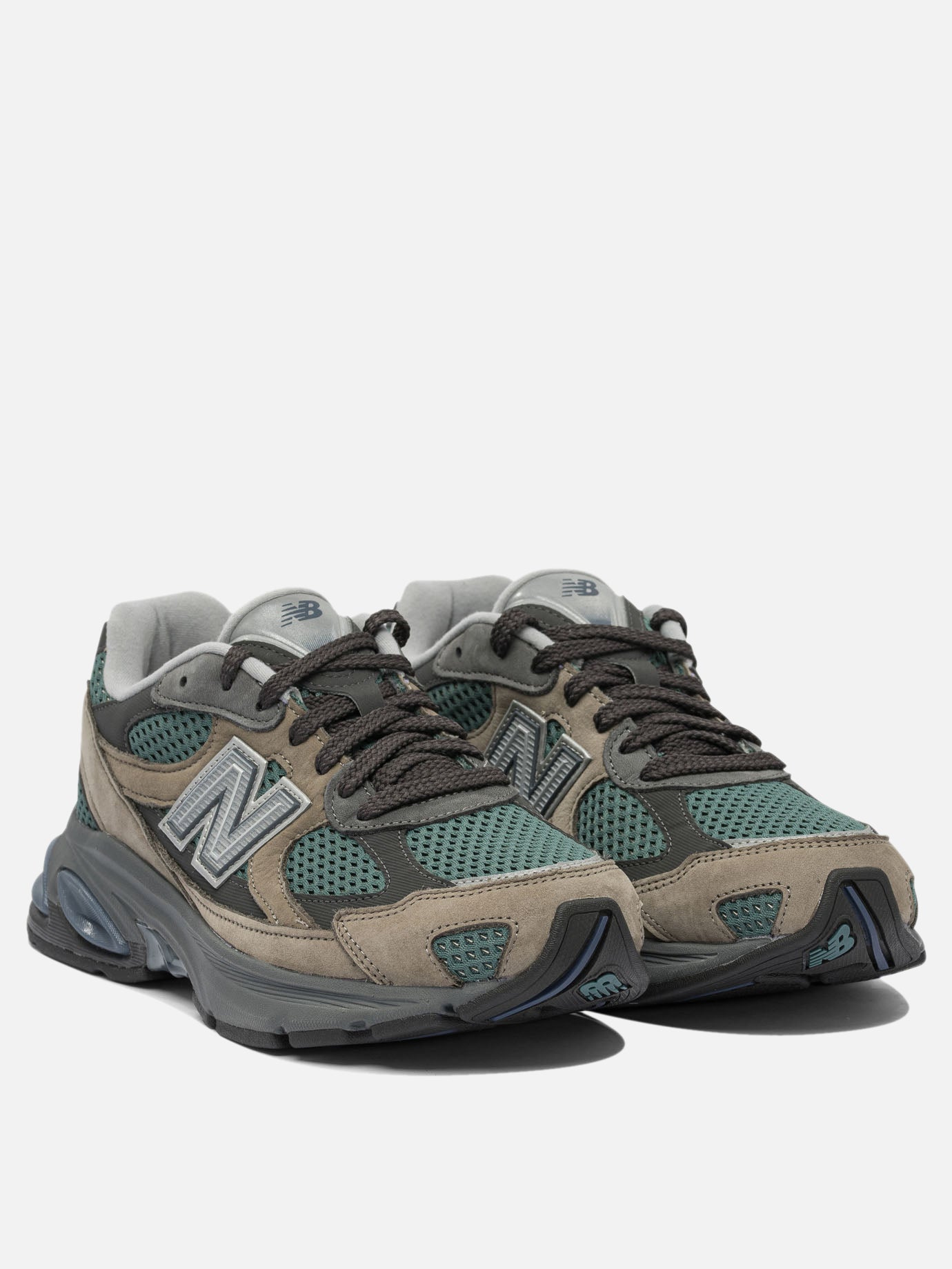 Low top sneakers 70% suede 30% mesh - 100% rubber  Grey - New Balance Men | PDP | VIETTI Online Store | Zoom-Modal_2
