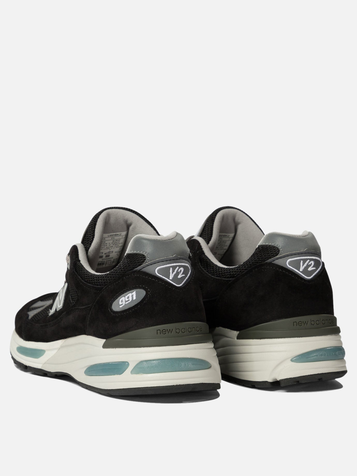 Low top sneakers 100% mesh - 100% rubber  Black - New Balance Men | PDP | VIETTI Online Store | Zoom-Modal_4
